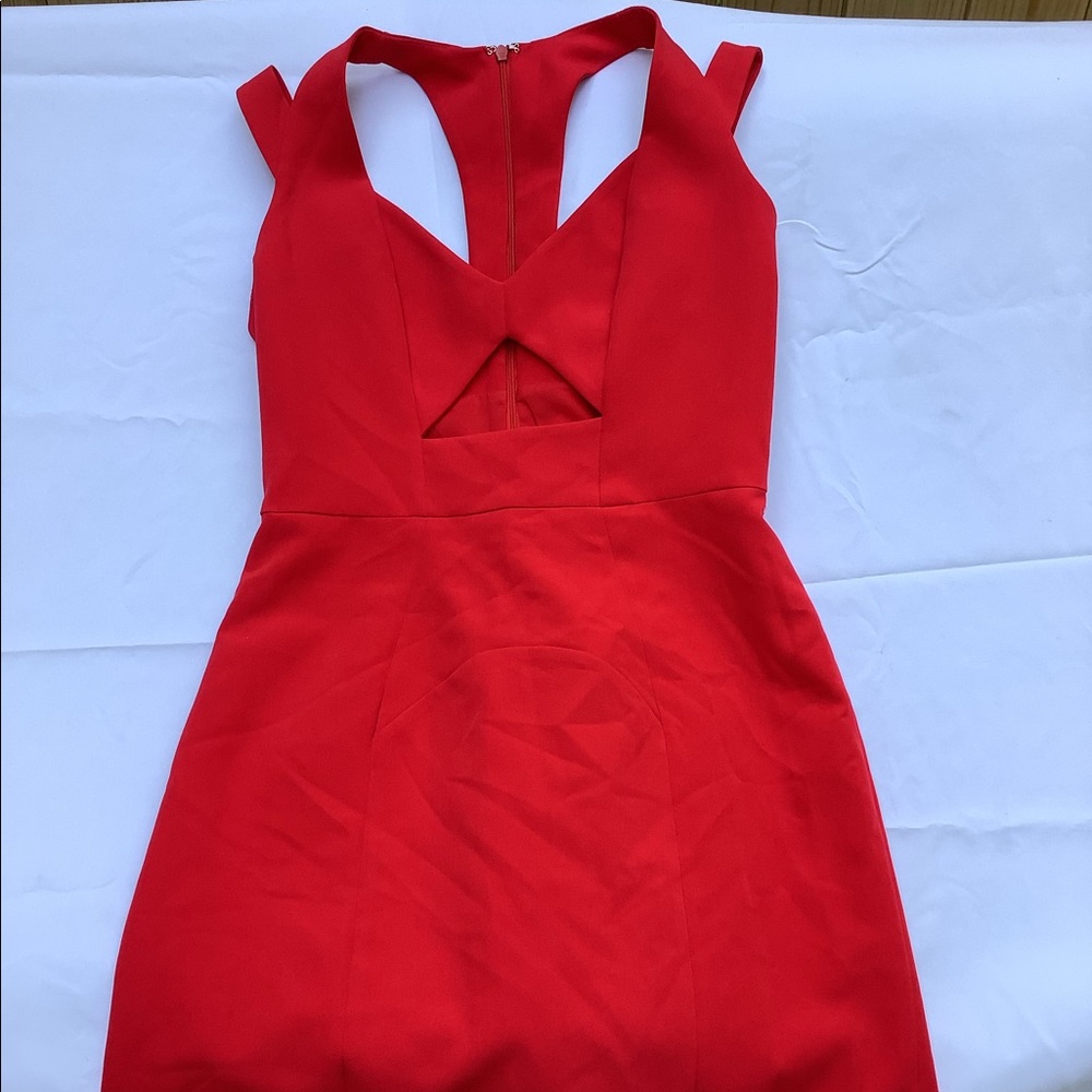 Beautiful red dress